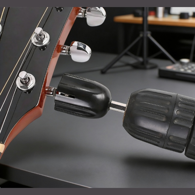 Guitar Slide Tube - 1Pc 기타 스트링 와인더 드릴 포크