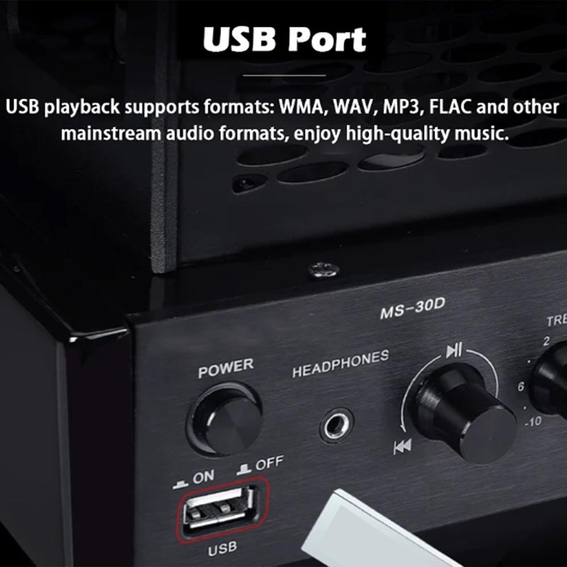Audio Music In Youtube - HIFI 2.1Ch 진공관 앰프 블루투스 5.0