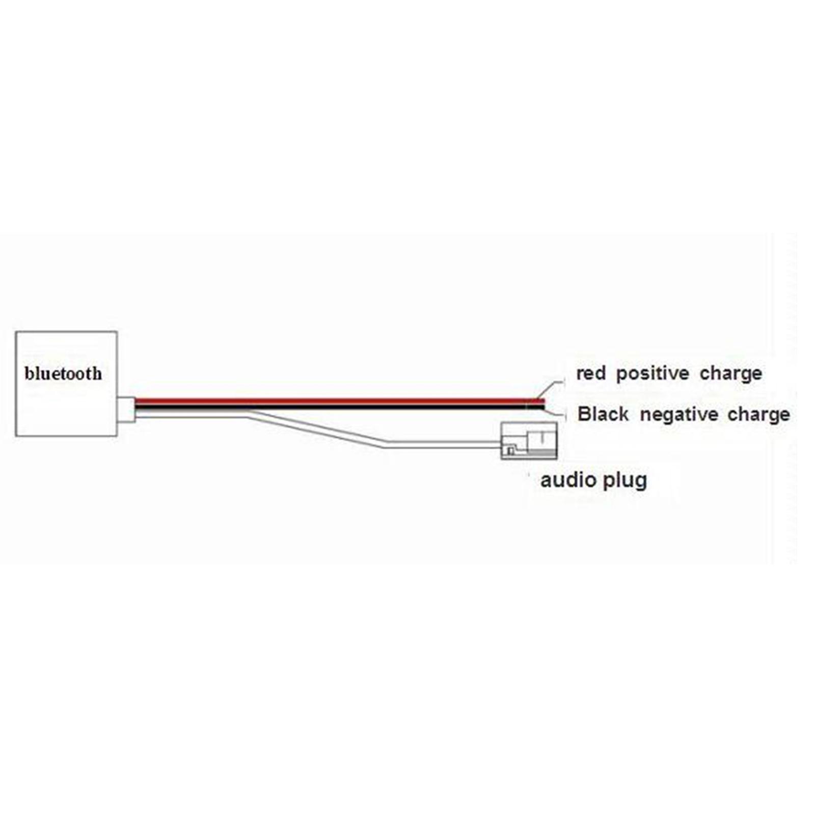 Audio Music Interface - 무선 자동차 오디오 케이블 어댑터 블랙