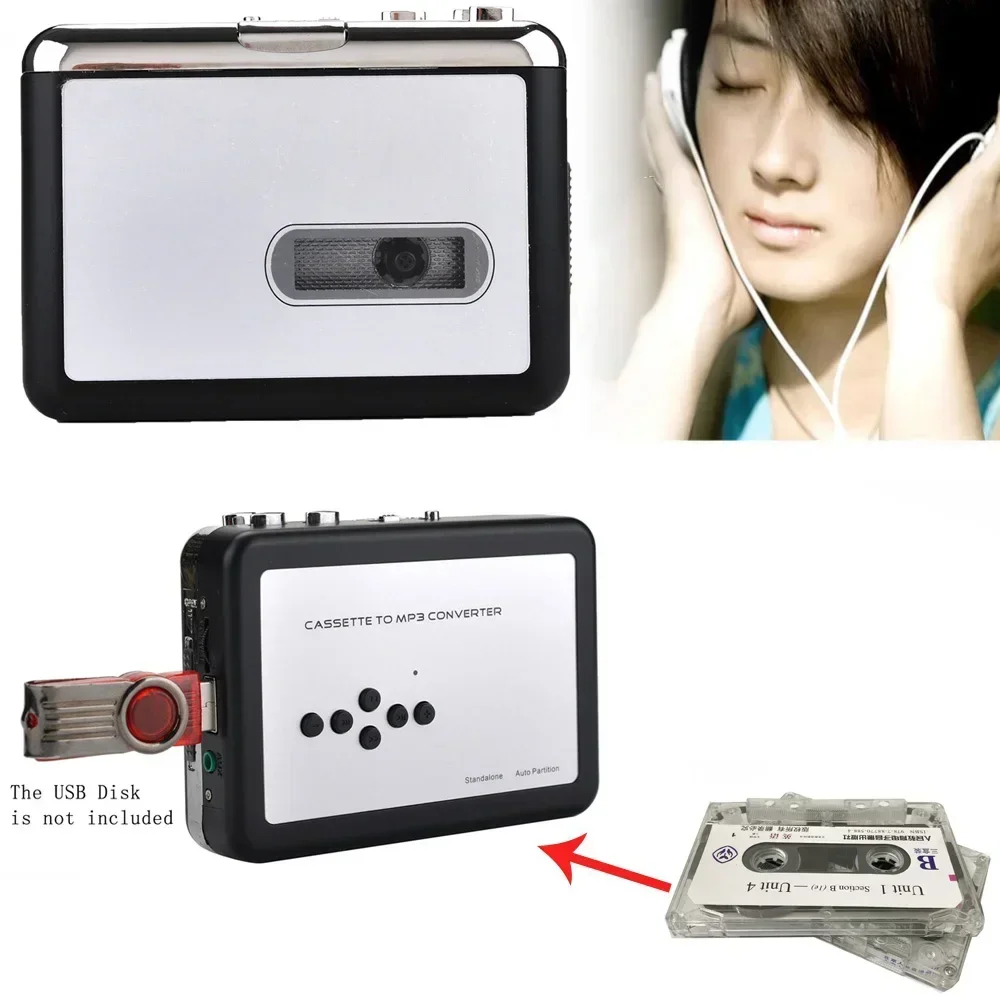 Audio Music Mp3 Songs - USB 워크맨 카세트 테이프 플레이어 음악