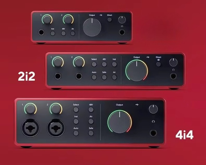 Audio Music Sound - 포스터 스칼렛 2i2 쿼드 세대 사운드