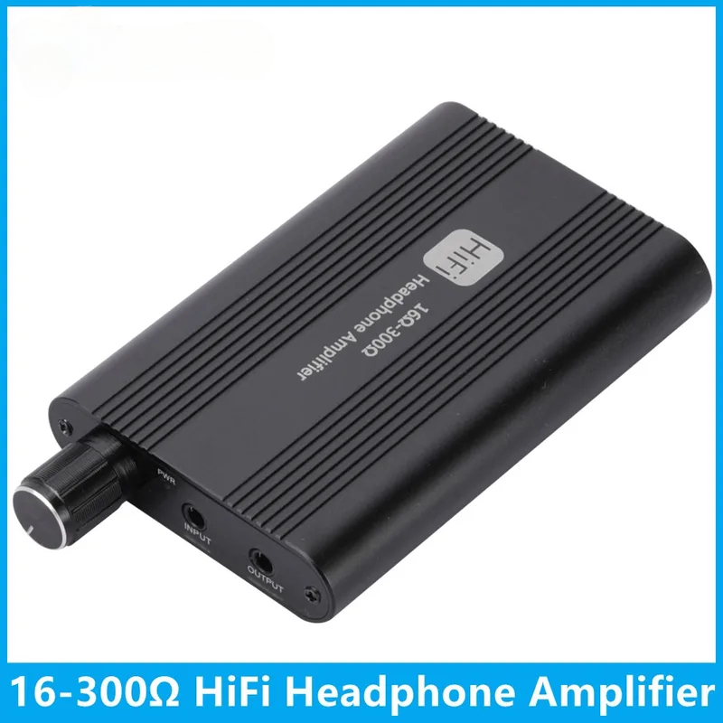 Audio Music Hub - 16-300Ω HiFi 헤드폰 앰프 미니 오디오
