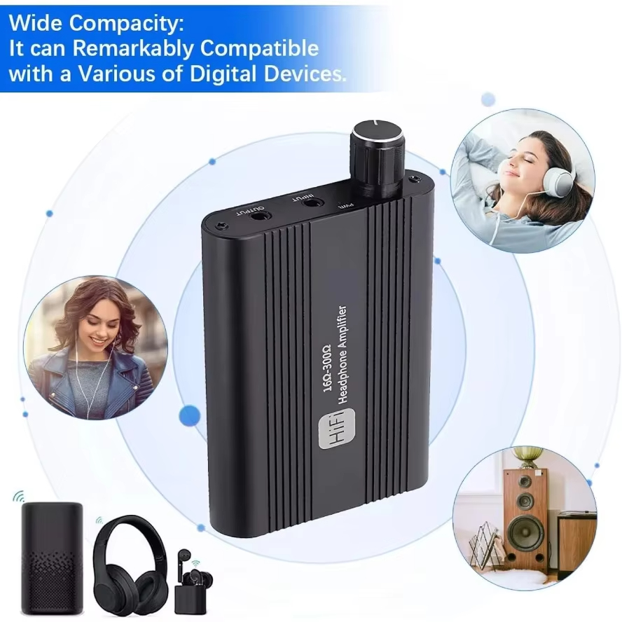 HiFi 헤드폰 앰프 16-300Ω 오디오 앰프 3.5 - Audio Music Hub 리뷰 및 가격
