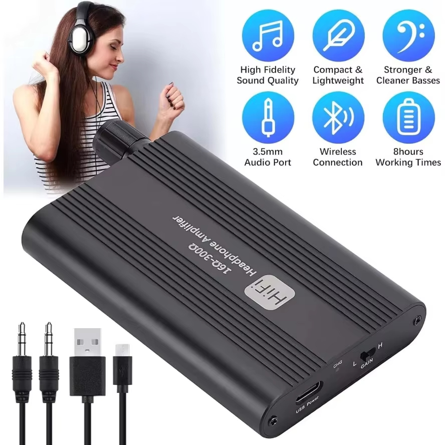 HiFi 헤드폰 앰프 16-300Ω 오디오 앰프 3.5 - Audio Music Hub 리뷰 및 가격