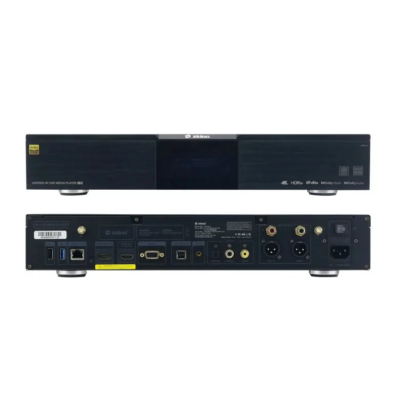 ZIDOO UHD5000 4K HDR 돌비 비전 4K  - Audiovision Music Player 리뷰 및 가격