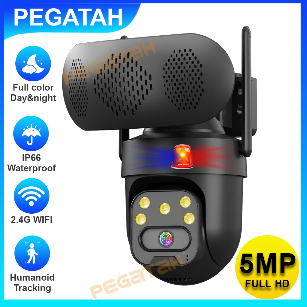 5MP IP 카메라 야외용 2.4G WiFi 보안 카메 - Audiovision Music Player 리뷰 및 가격