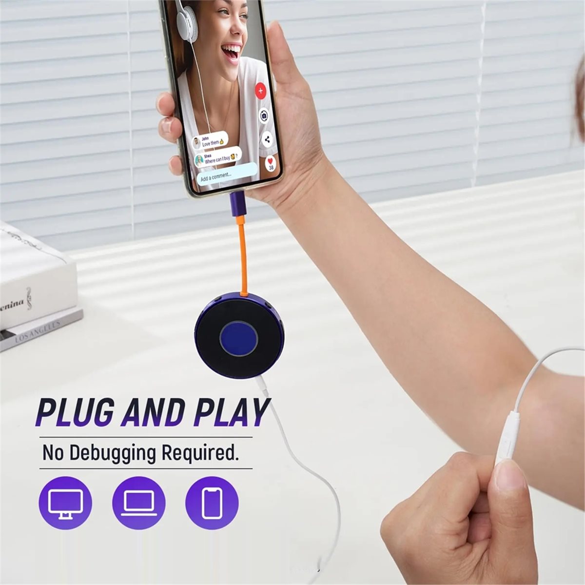 A10I 라이브 독 A10 오디오 어댑터 (USB-C  - Audio Music Interface 리뷰 및 가격