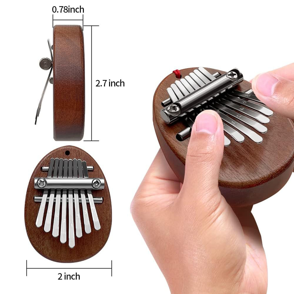 휴대용 원목 8키 미니 칼림바 정교한 손가락 엄지 피아 - Kalimba Thumb Piano 리뷰 및 가격