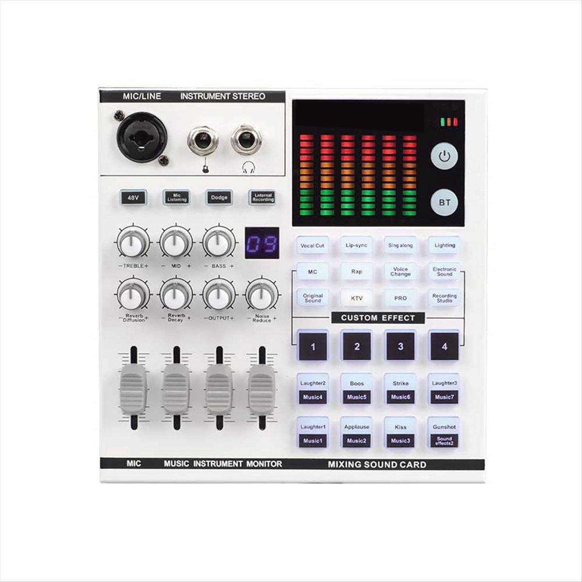 DTC5 SN800 라이브 사운드 카드 음성 변조 오디 - Audio Music Sound 리뷰 및 가격